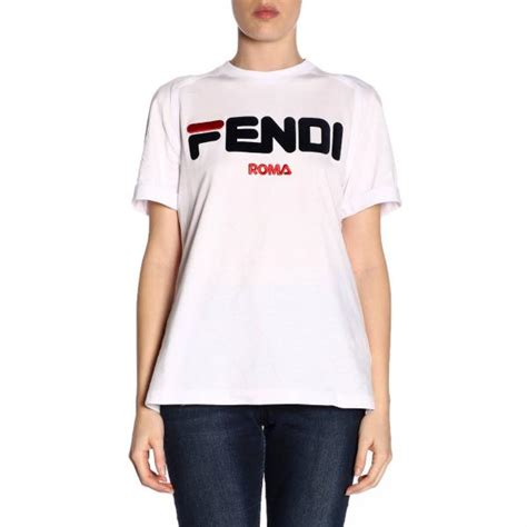 fendi damen t shirt|fendi t shirt original.